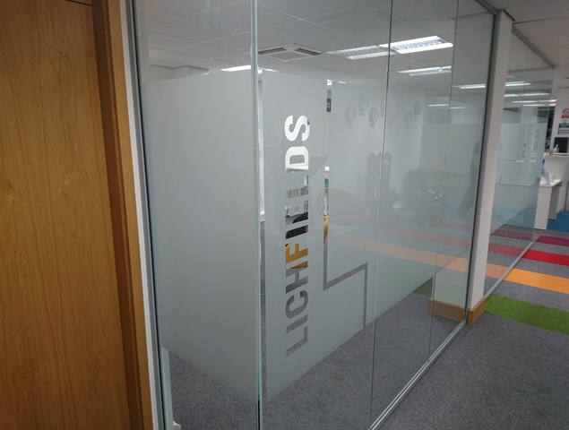 Etched Window Graphics Lichfields