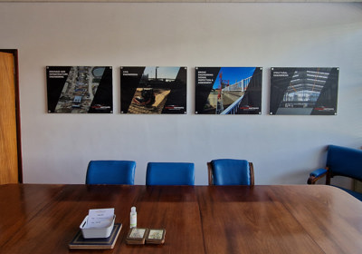 Boardroom wall signs