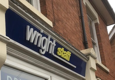 Wright Staff Fascia Sign Worcester
