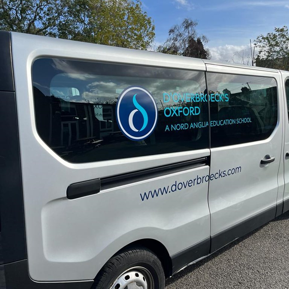Cit Vinyl Vehicle Graphics For Doverbroecks School By Signs Express Oxford