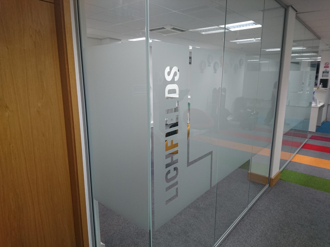 Etched Window Graphics Lichfields