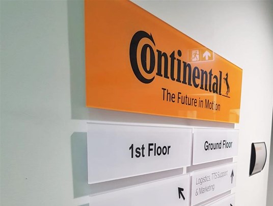 Continental Internal Wayfinding Signs Express Birmingham
