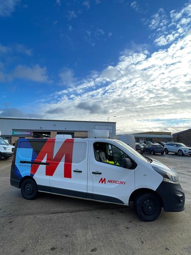 Van Graphics For Mercury By Signs Express Slough