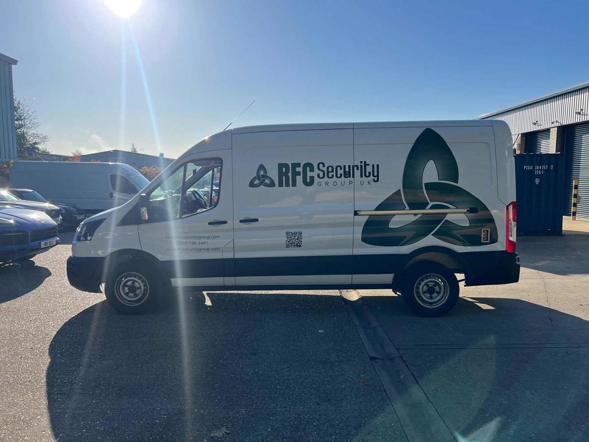 Fleet Branding for RFC Security Group by Signs Express Bedford