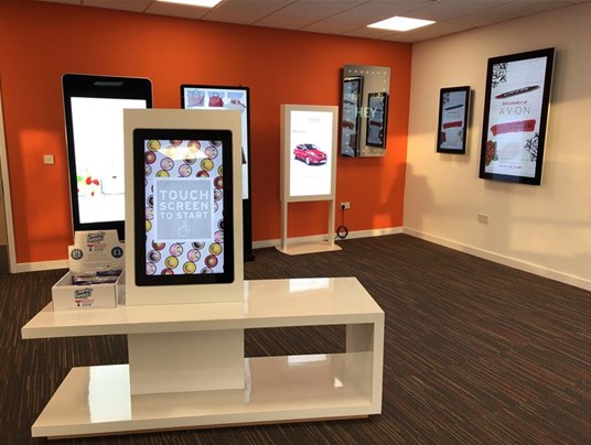 Touch Screen Digital Signage By Signs Express Bristol