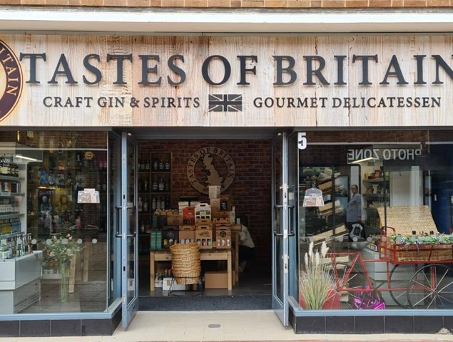 Shop front and fascia signage