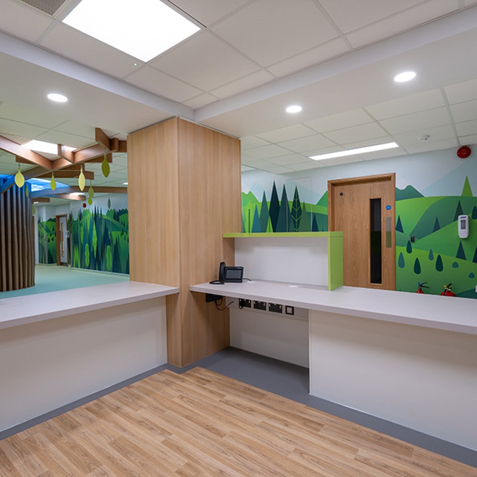 Wall Graphics Crawley Hospital 8