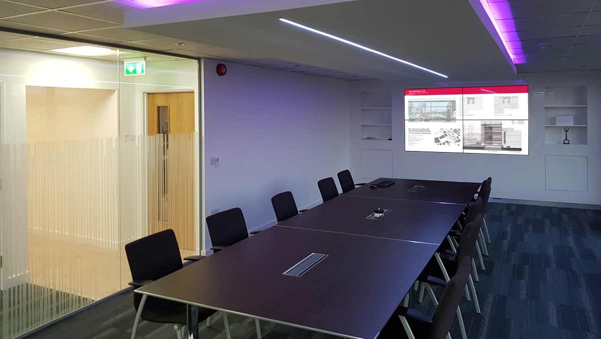 2X2 Video Wall Boardroom (1)