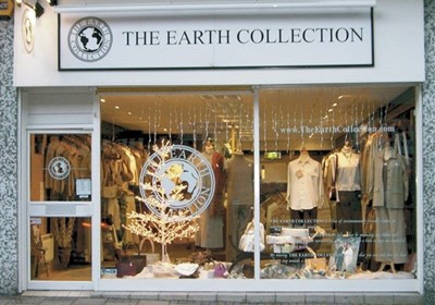 The Earth Collection Shop Frton Sign Lincoln