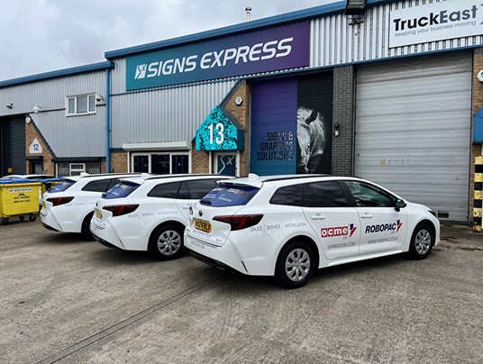 Robopac Fleet Car Graphics