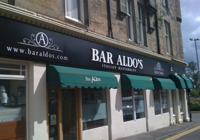 Signs Express Falkirk Fascia For Bar Aldo