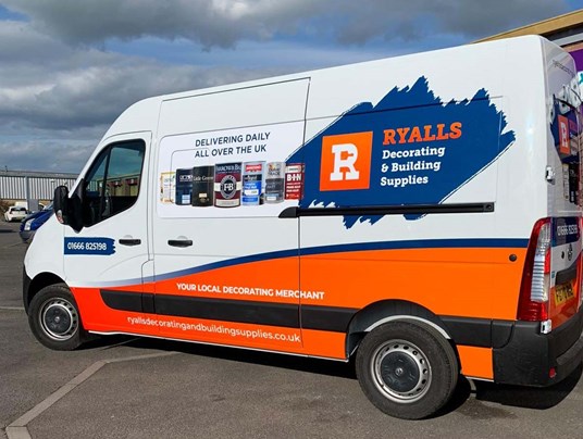 Ryalls Vehicle Graphics Side Profile (Large Van) (1)