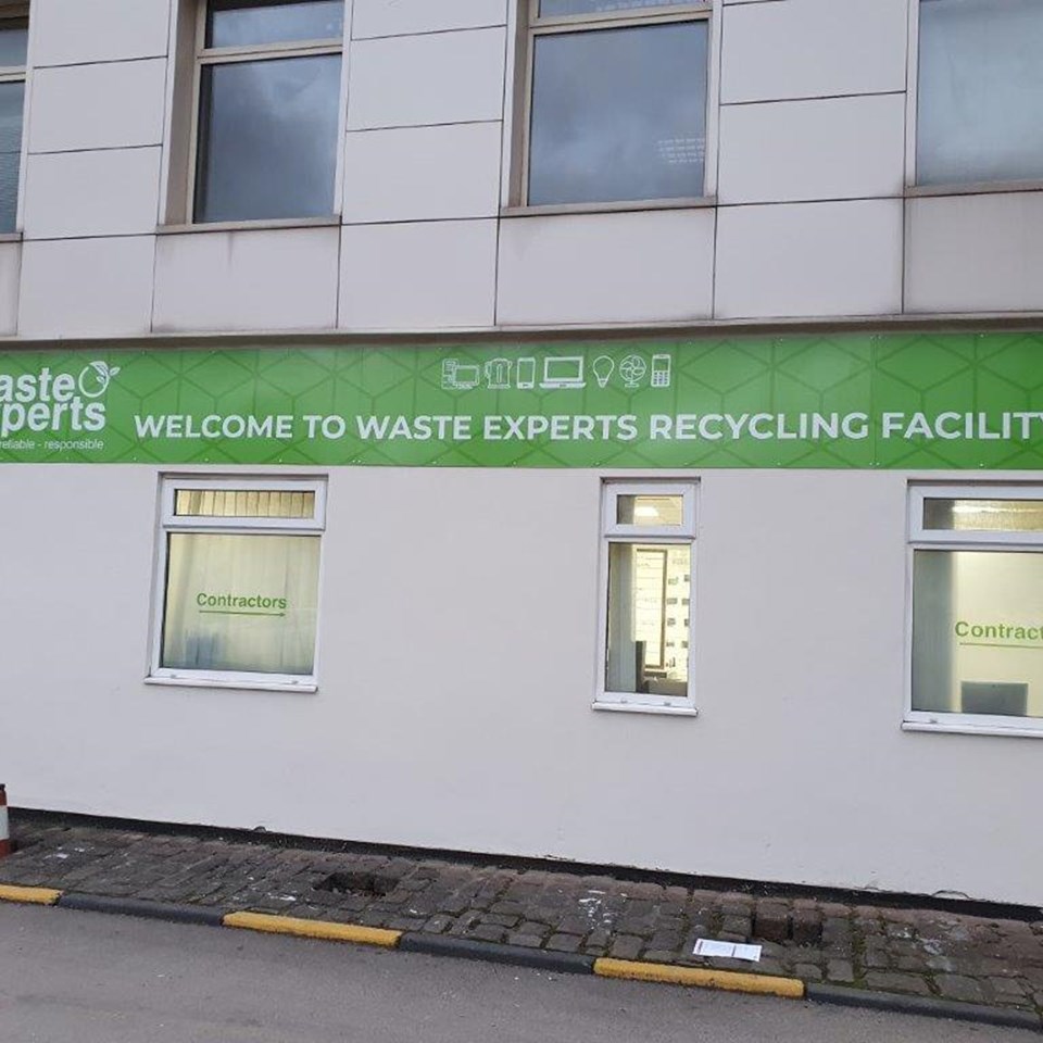 Welcome Sign For Waste Experts
