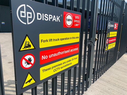 Site Safety Signs In Calne (Signs Express Bath) 1
