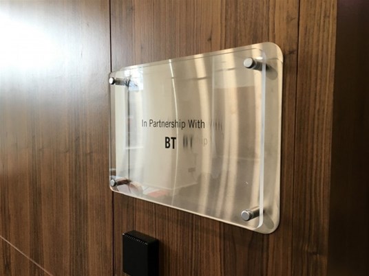 Signs Express Twickenham Acrylic Interior Plaque