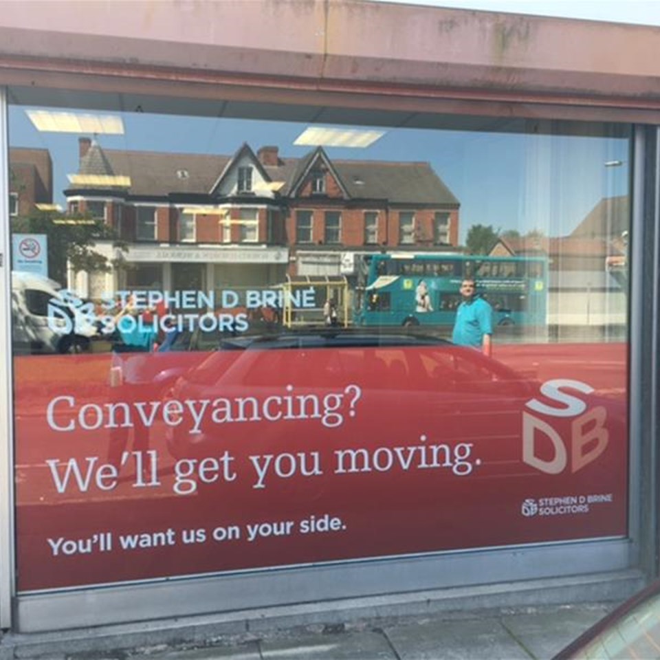 Office Front Window Graphics Liverpool