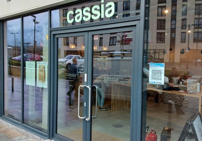 Face Illuminated Built Up Letters For Cassia In Bath