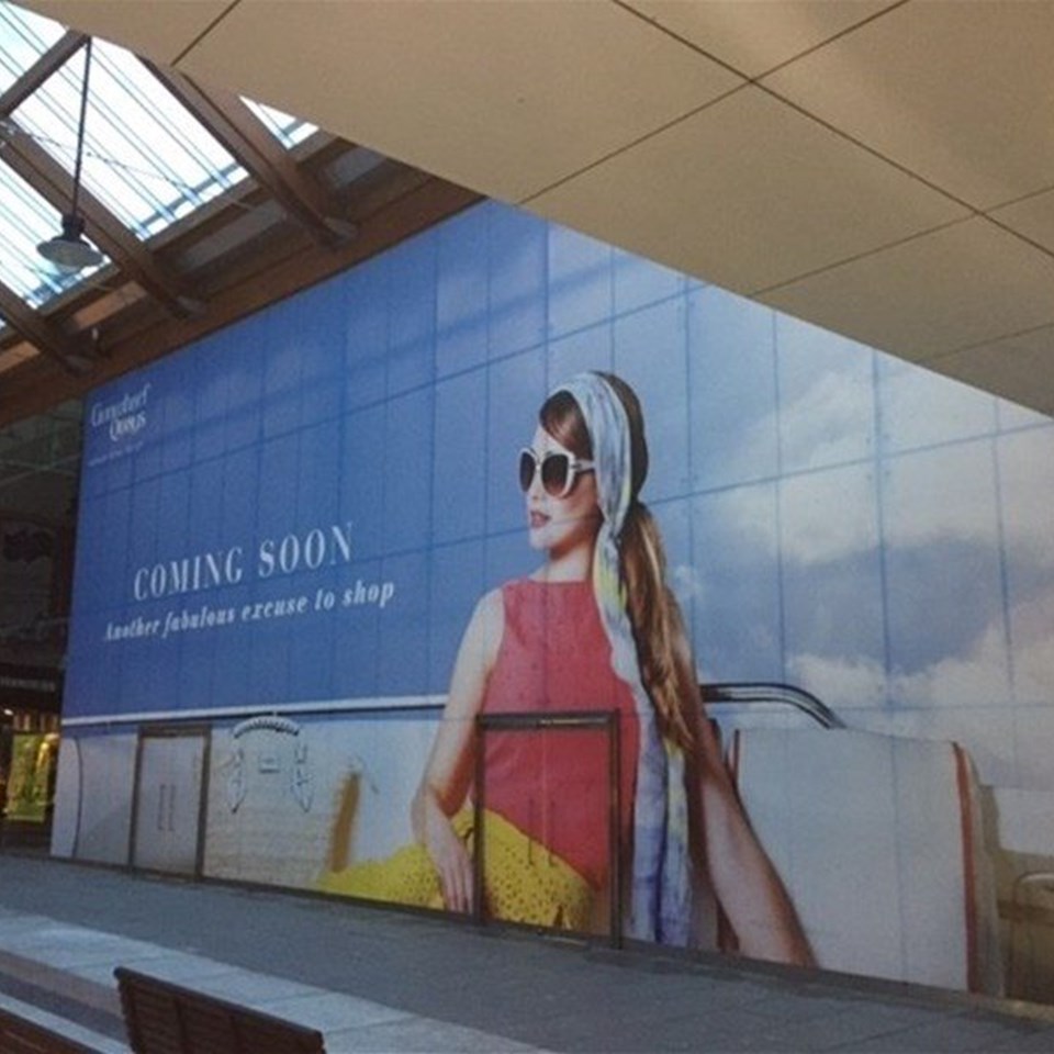 Promotional Full Colour Window Graphics Portsmouth