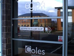 Coles Solicitors Window Graphics South Durham