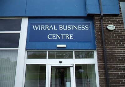 Bluemantle Rebranding Of Wirral Business Park Sign