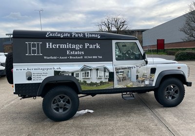 Hermitage Park Estates Car Graphics Signs Express Slough