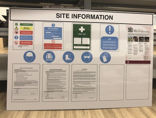 Construction Site Boards Chelmsford