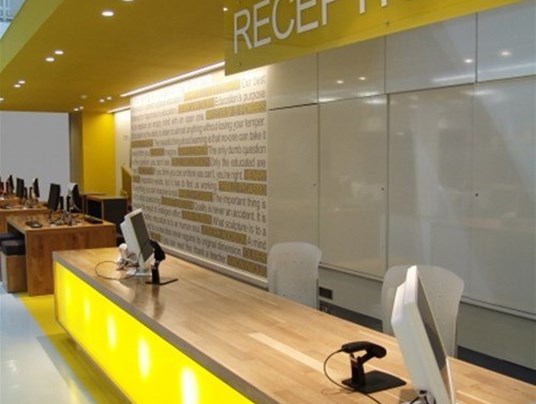 Anglia Ruskin University - Interior Graphics
