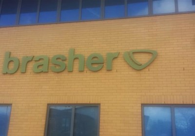Brasher Exterior Office Signage Wearside
