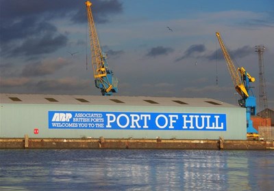 Port Of Hull Industrial Sign Hull