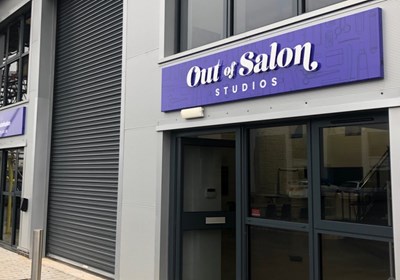 Exterior Fascia Signs Comprising Tray Signs With Digital Printed Graphics And Fret Cut Text In 5mm White Acrylic for PH Group By Signs Express (Exeter)