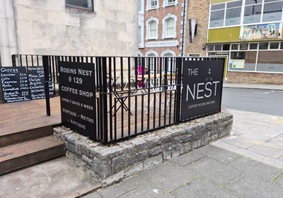 The Nest Panels Exterior Sign Southampton