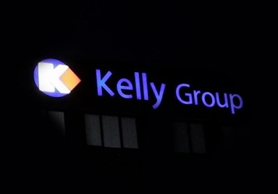 Face Lit Logo And Built Up Lettering For Kelly Group Enfield