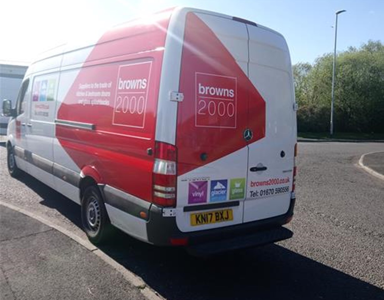 Browns 2000 - Rear Vehicle Graphics