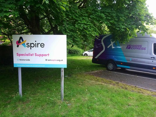 Aspire Carehome - Specialist Support - Post and Panel