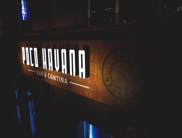 Poco Havana Exterior Illuminated Sign Glasgow