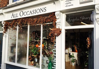 All Occasions Retail Shop Front Sign Hull