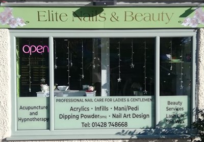 Elite Nails & Beauty Shop Signage Farnborough