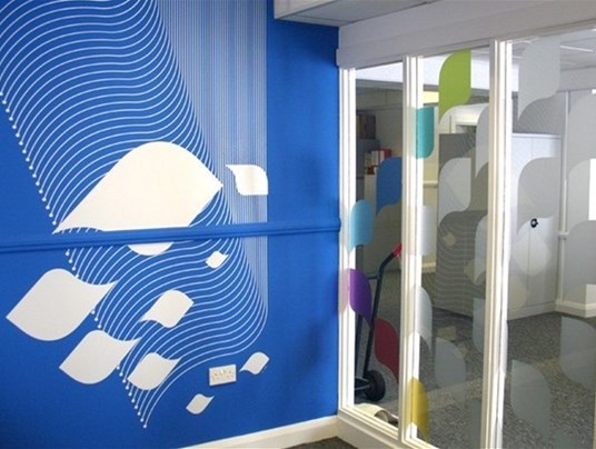 Full Colour Frosted Window Graphics Belfast