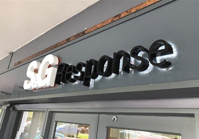 Illuminated Fascia Shop Front Sign Macclesfield
