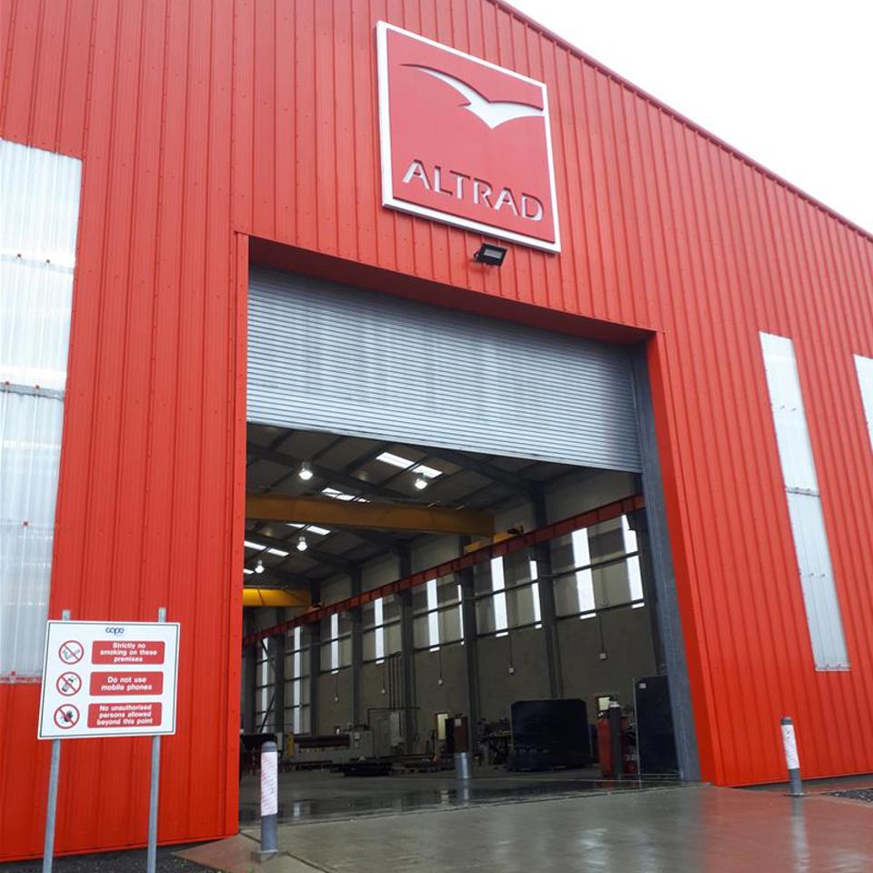 Altrad Exterior Fascia Sign Sheffield