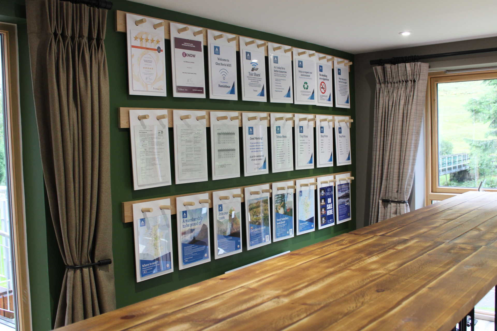 Custom noticeboards by Signs Express Falkirk