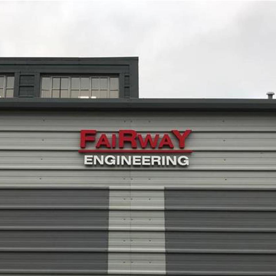 Signs Express Bristol produces sign for Fairway Engineering