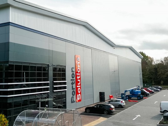 Spliting Sign For Factory Factory Visibility Sign for Portion Solutions Signs Telford