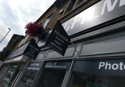 Fuji Photo Shop Flags By Signs Express Huddersfield