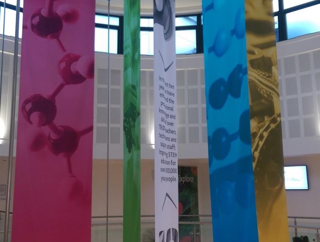 Stem Centre Fabric Banners York