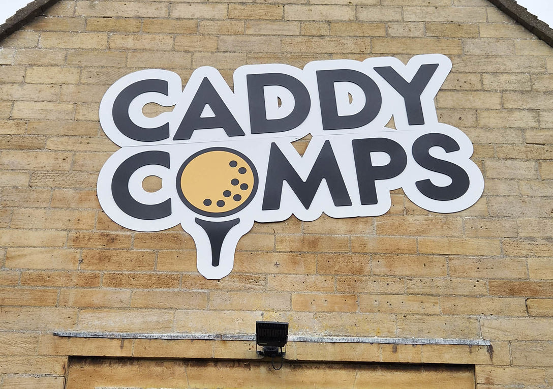 Caddy Comps fascia sign by Signs Express peterborough