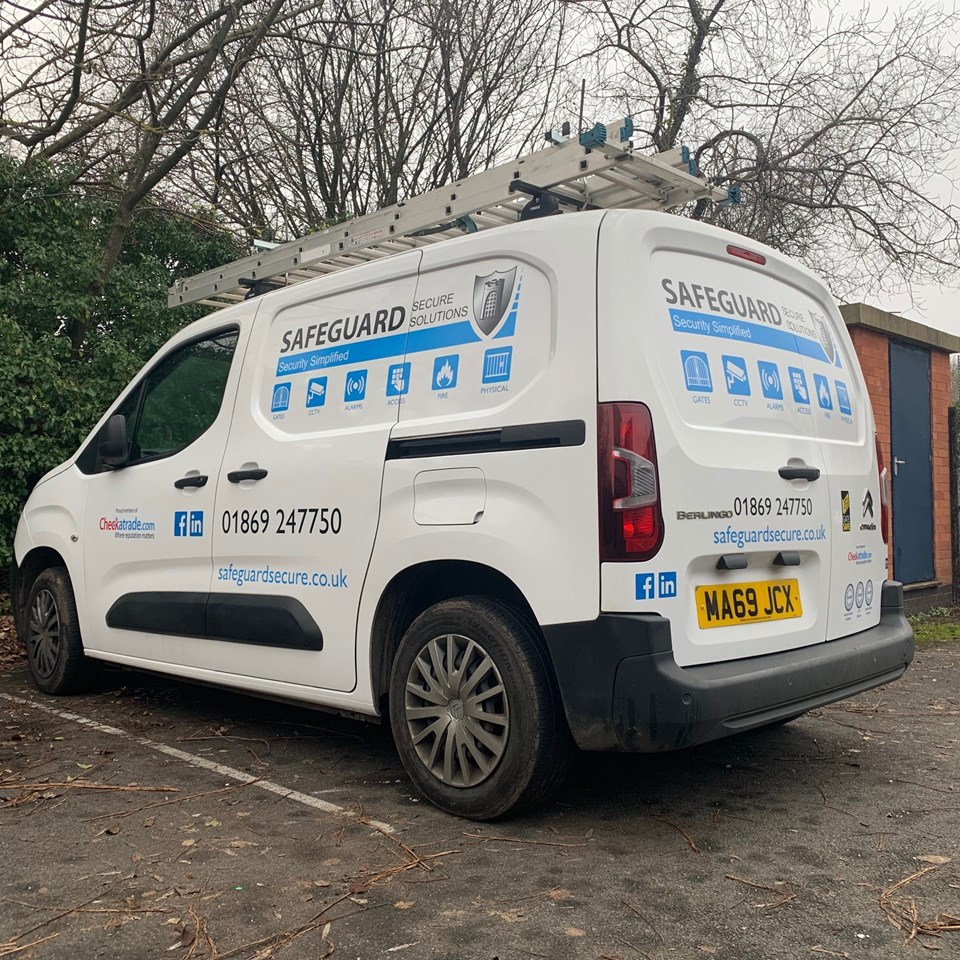 Safeguard Secure Solutions Ltd Van Graphics Signs Express Oxford