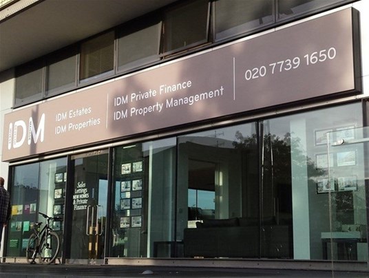 Metre Full Colour Block Out Flexface Sign Harlow