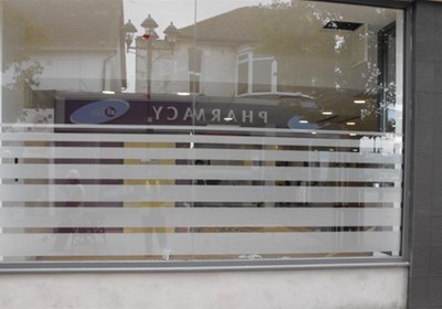 Etched Window Graphics By Signs Express Grantham
