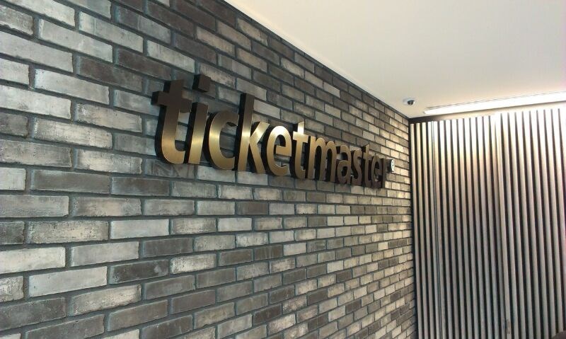 Built up letters & logos interior sign